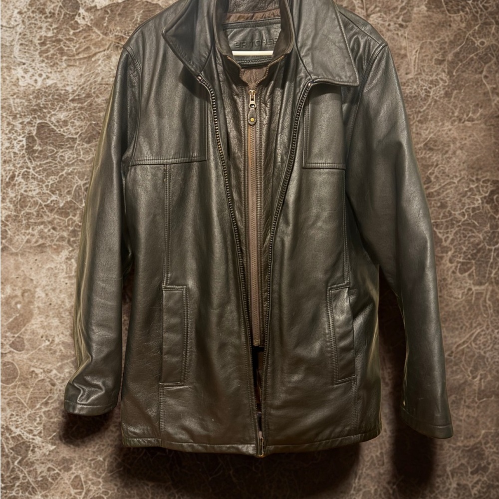 *Perfecf gift** Men's Leather Jacket